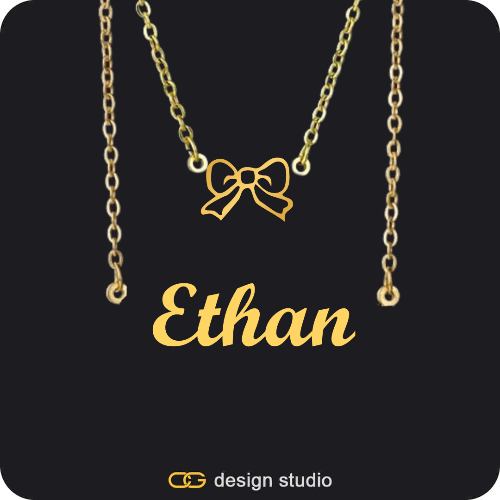 The Essential Name Necklace: Double Layer