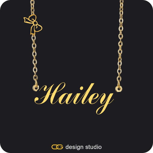 The Essential Name Necklace: Charm