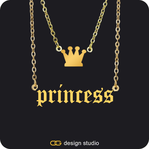 The Essential Name Necklace: Double Layer