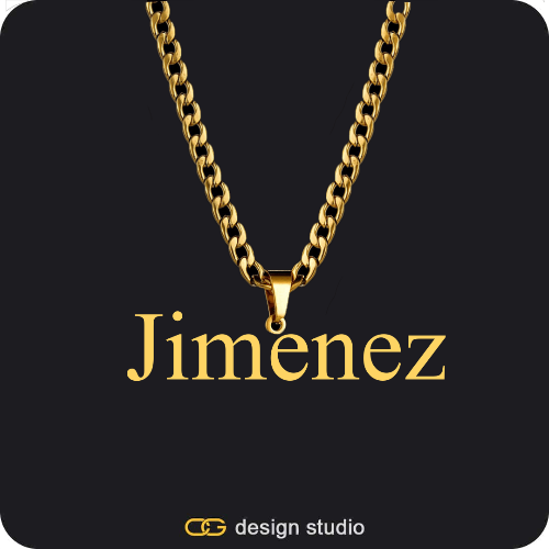 The Essential Name Necklace: Looped
