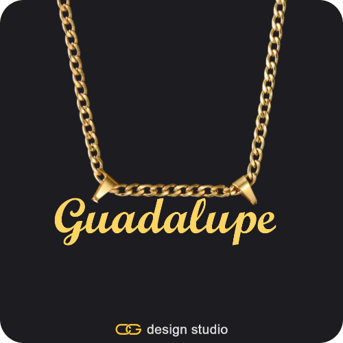 The Essential Name Necklace: Double Loop