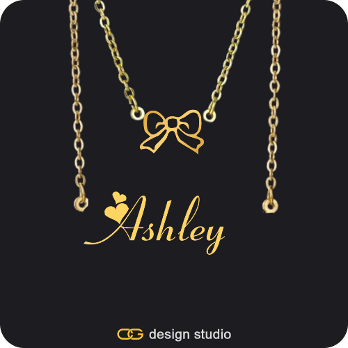The Essential Name Necklace: Double Layer