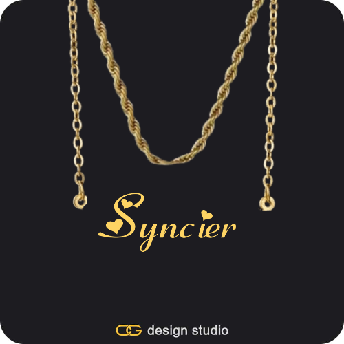 The Essential Name Necklace: Double Layer