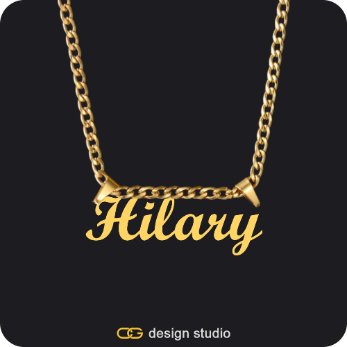 The Bold - Collar con nombre y colgante