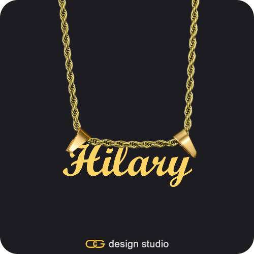 The Bold - Collar con nombre y colgante