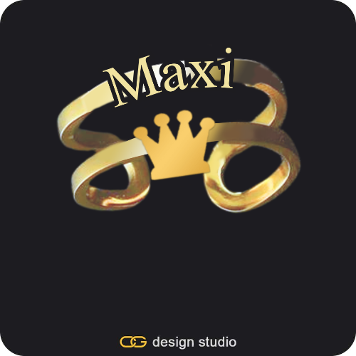 The Bold Name Ring