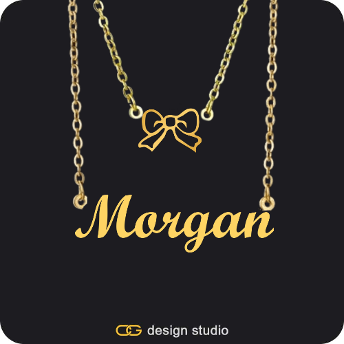 The Essential Name Necklace: Double Layer