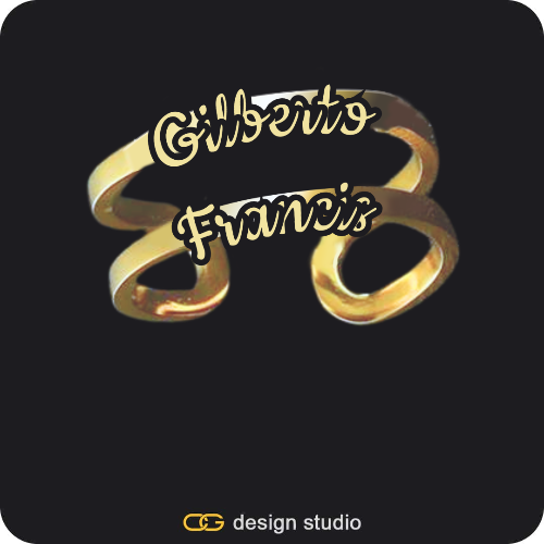The Bold Name Ring