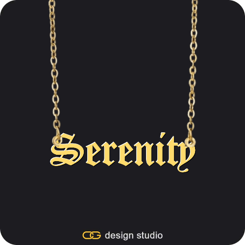 The Essential Name Necklace
