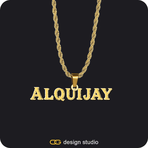 The Mens Essential Name Necklace