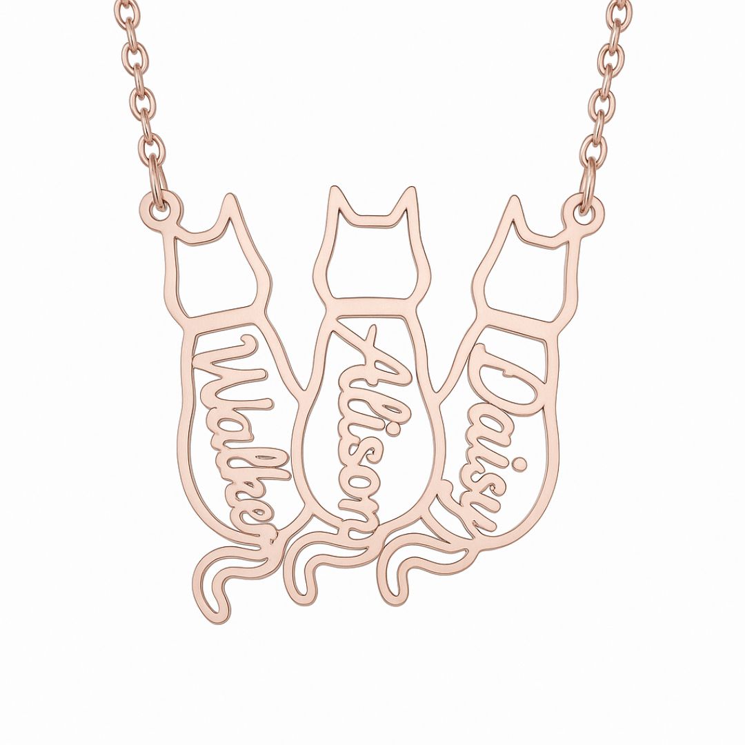 Custom Kitty Necklace