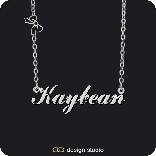 The Essential Name Necklace: Double Layer,The Essential Name Necklace: Charm