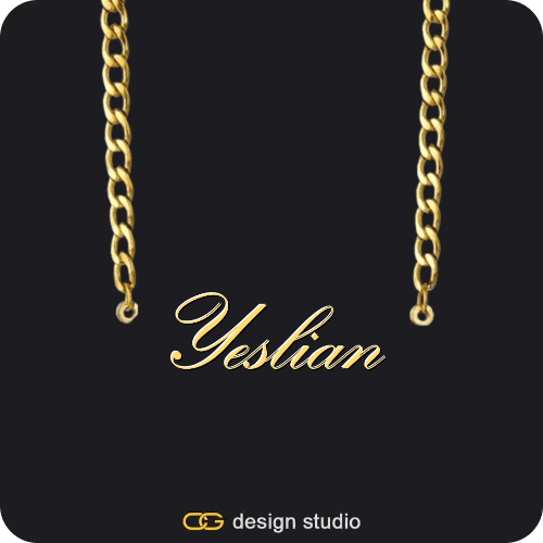 Hexagon initial necklace - Y,The Essential Name Necklace,Item Personalization