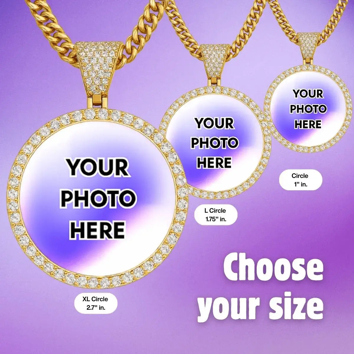 Custom Photo Pendant
