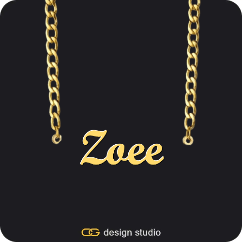 The Essential Name Necklace,Item Personalization