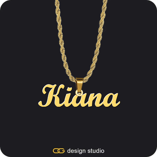 Custom Photo Pendant - Gold / Circle (3 cm) / Rope,The Essential Name Necklace,The Essential Name Necklace,Item Personalization