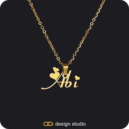 The Charm Name Ring,The Essential Name Necklace