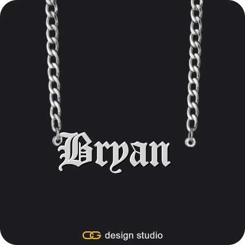 The Essential Name Necklace,Item Personalization