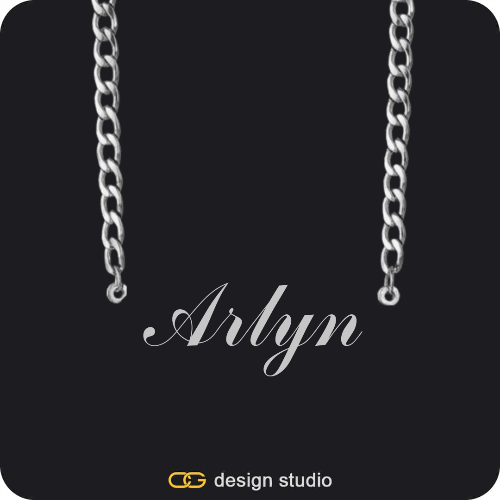 The Essential Name Necklace: Cuban chain