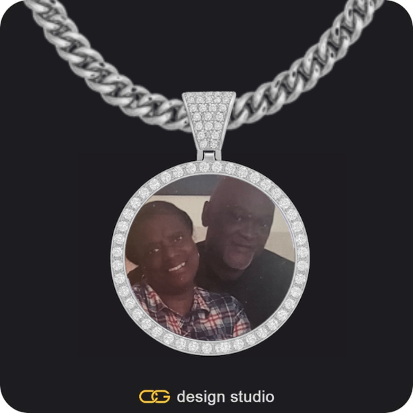 Custom Photo Pendant,Custom Photo Pendant,Chain Upgrade