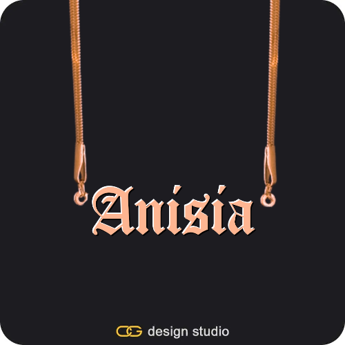 The Essential Name Necklace,Chain Upgrade