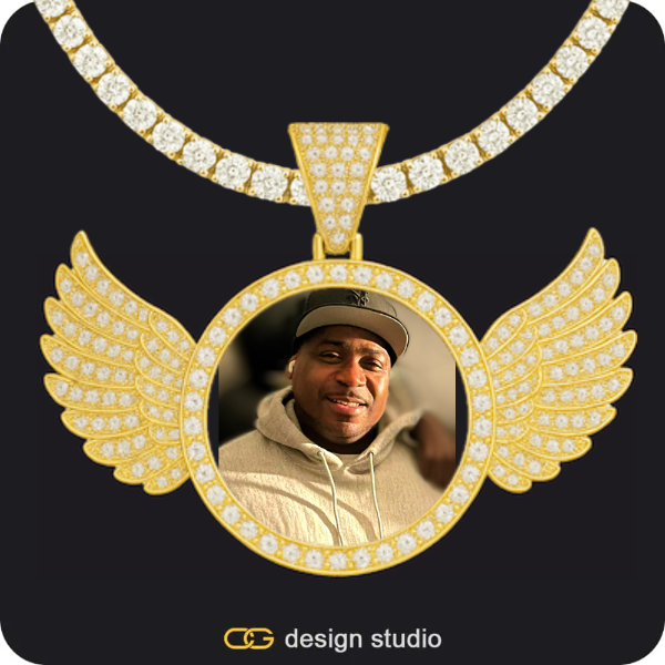 Custom Charm-Top Photo Pendant,Chain Upgrade,Custom Photo Pendant,Pendant Upgrade,Chain Upgrade