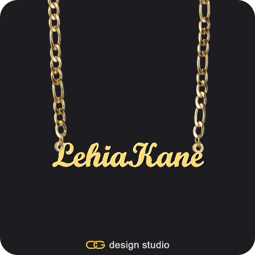 The Essential Name Necklace,Chain Upgrade,The Essential Name Necklace: Underline,Chain Upgrade