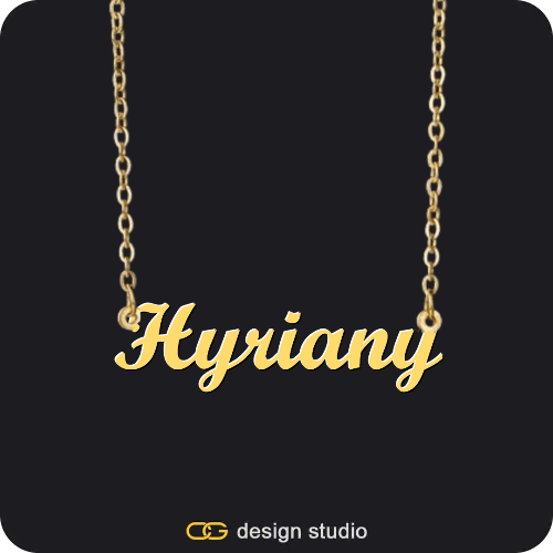 The Essential Name Necklace,Chain Upgrade