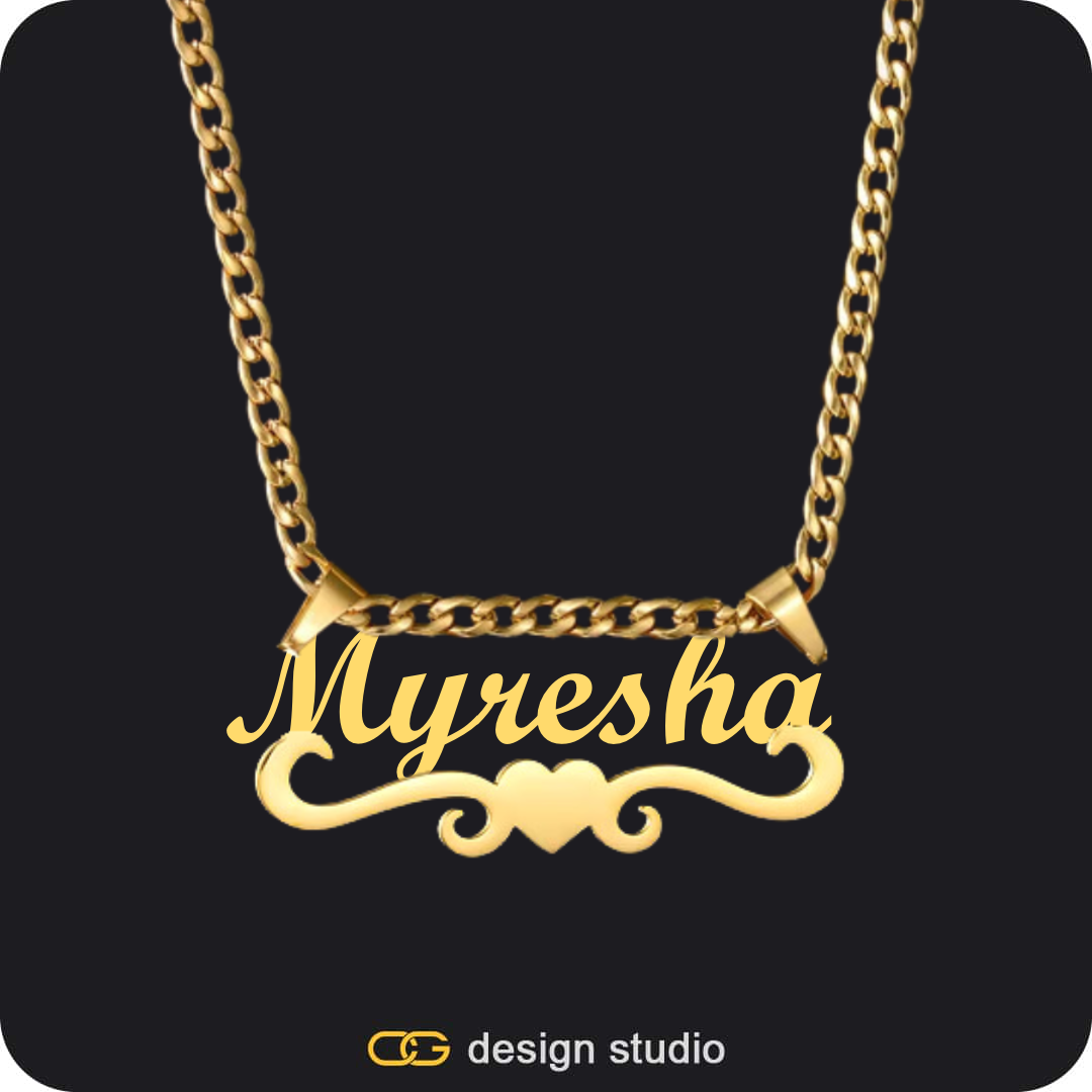 The Essential Name Necklace: Underline,Chain Upgrade