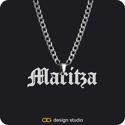 The Essential Name Necklace,Chain Upgrade