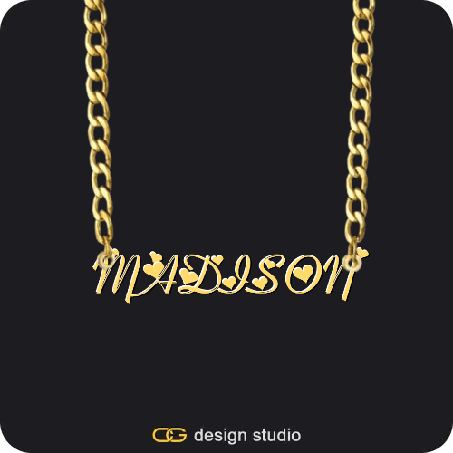 The Essential Name Necklace,Chain Upgrade