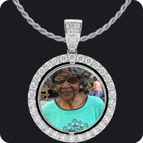 Custom Spinning Photo Pendant,Pendant Upgrade