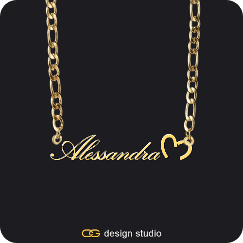 The Essential Name Necklace,Chain Upgrade