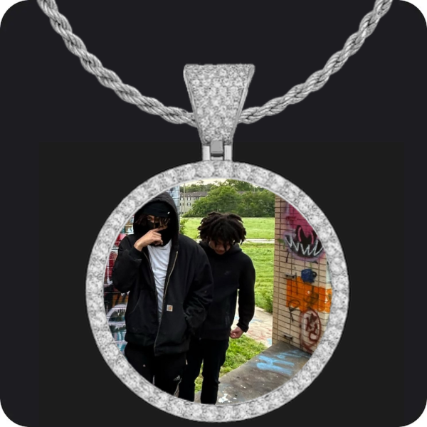 Custom Photo Pendant,Pendant Upgrade,Custom Rectangle Photo Pendant,Chain Upgrade