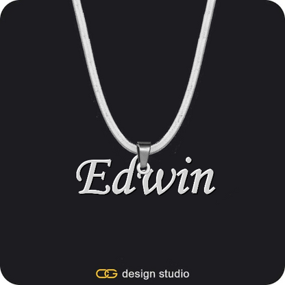 Grand victorian initial necklace - X / Silver,Item Personalization,The Essential Name Necklace,Item Personalization,The Essential Name Necklace