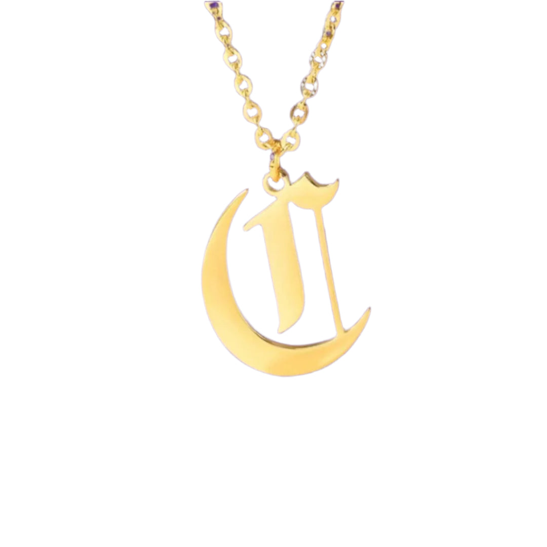 Gran collar inicial victoriano