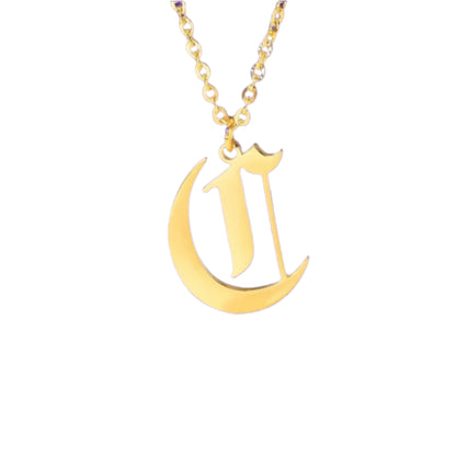 Gran collar inicial victoriano