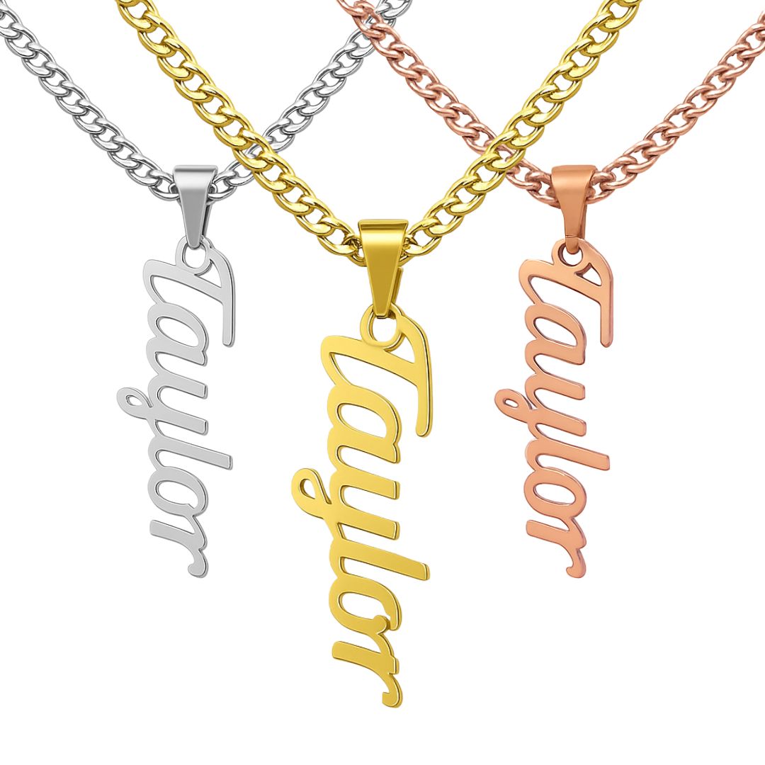 The Vertical Name Necklace