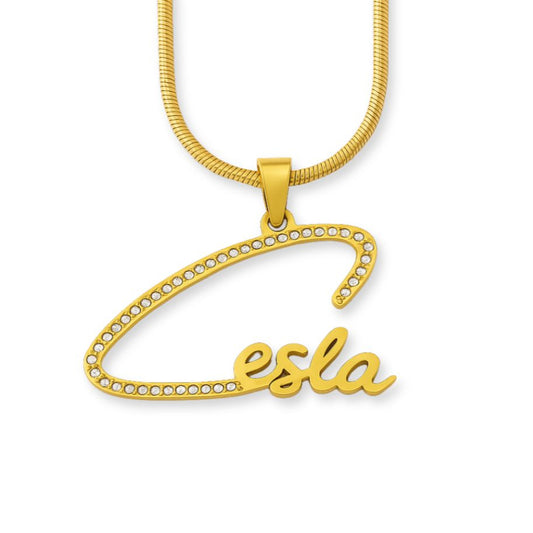 The Premier Script Name Necklace