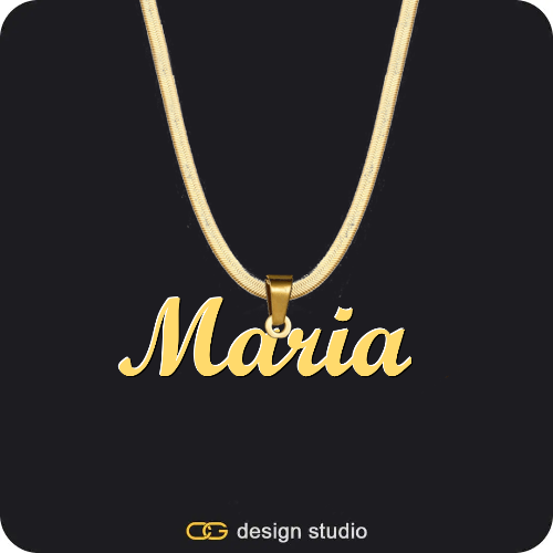 The Essential Name Necklace,Item Personalization