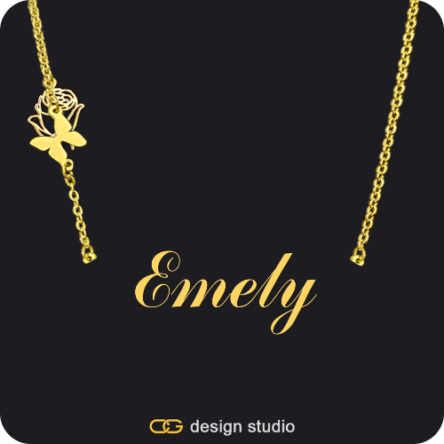 The Essential Charm Name Necklace