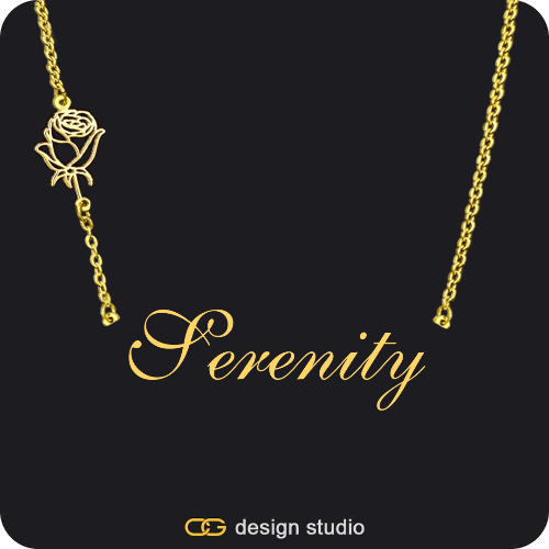 The Essential Charm Name Necklace