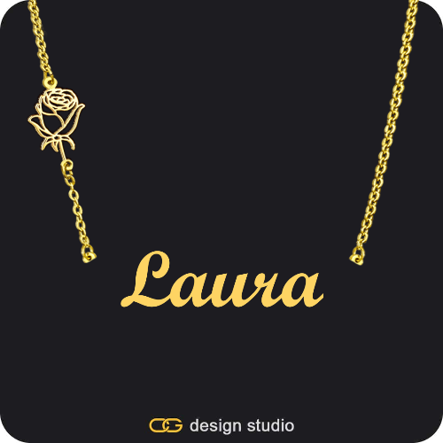 The Essential Charm Name Necklace