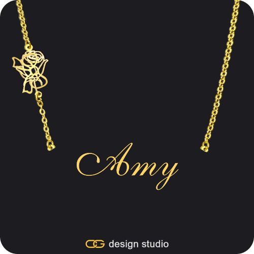 The Essential Charm Name Necklace