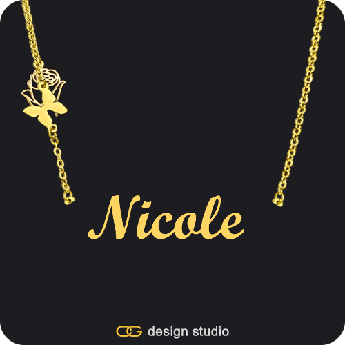 The Essential Charm Name Necklace