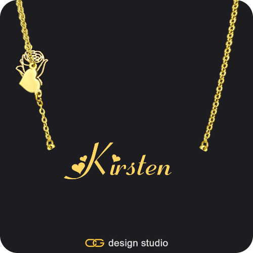 The Essential Charm Name Necklace