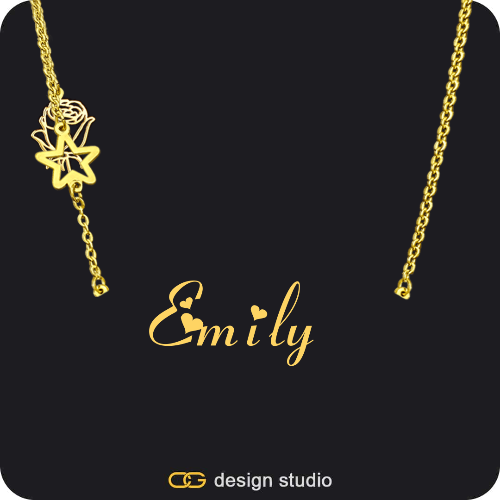 The Essential Charm Name Necklace