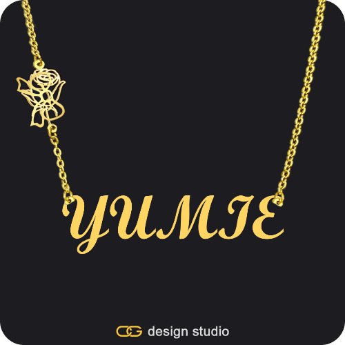 The Essential Charm Name Necklace