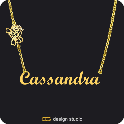 The Essential Charm Name Necklace