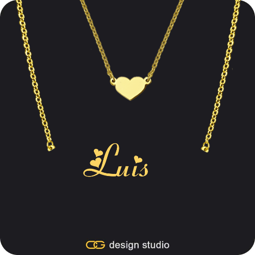 The Essential Double Layer Name Necklace